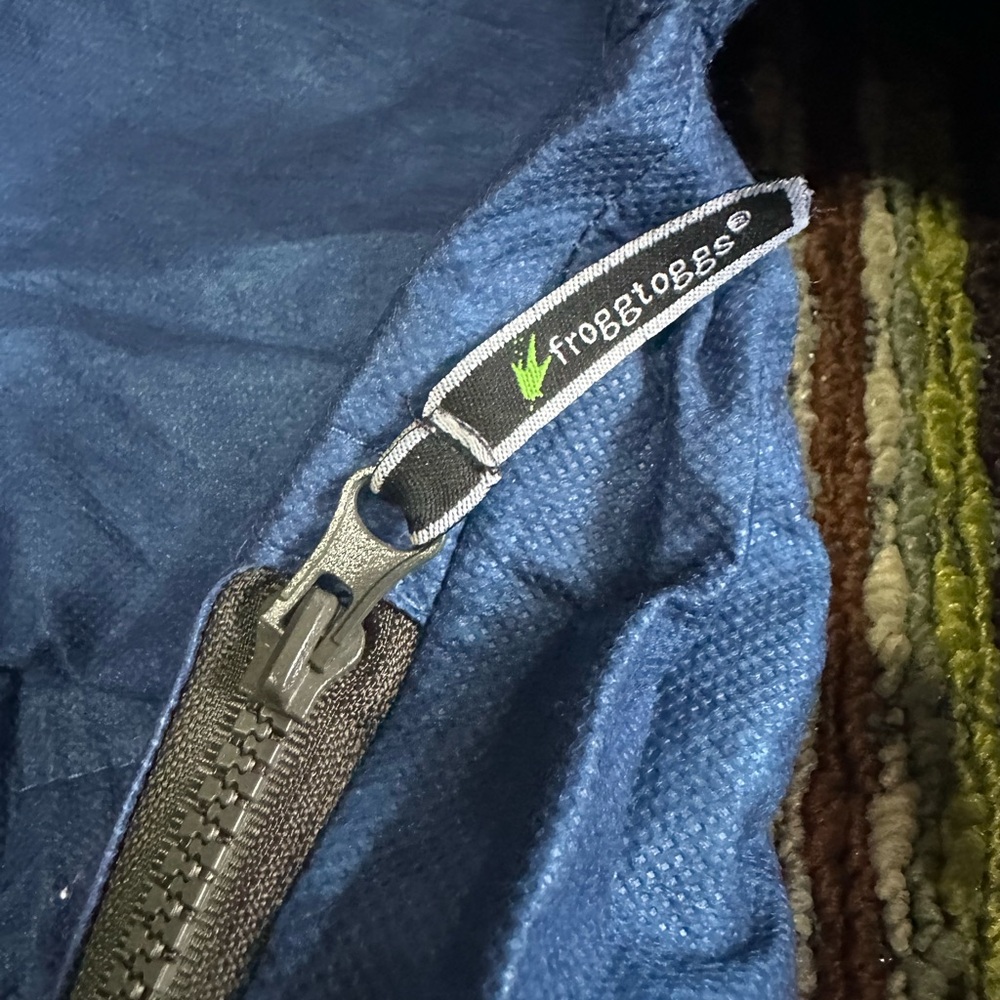 Frogg Toggs Blue Rain Jacket - Picture 5 of 10